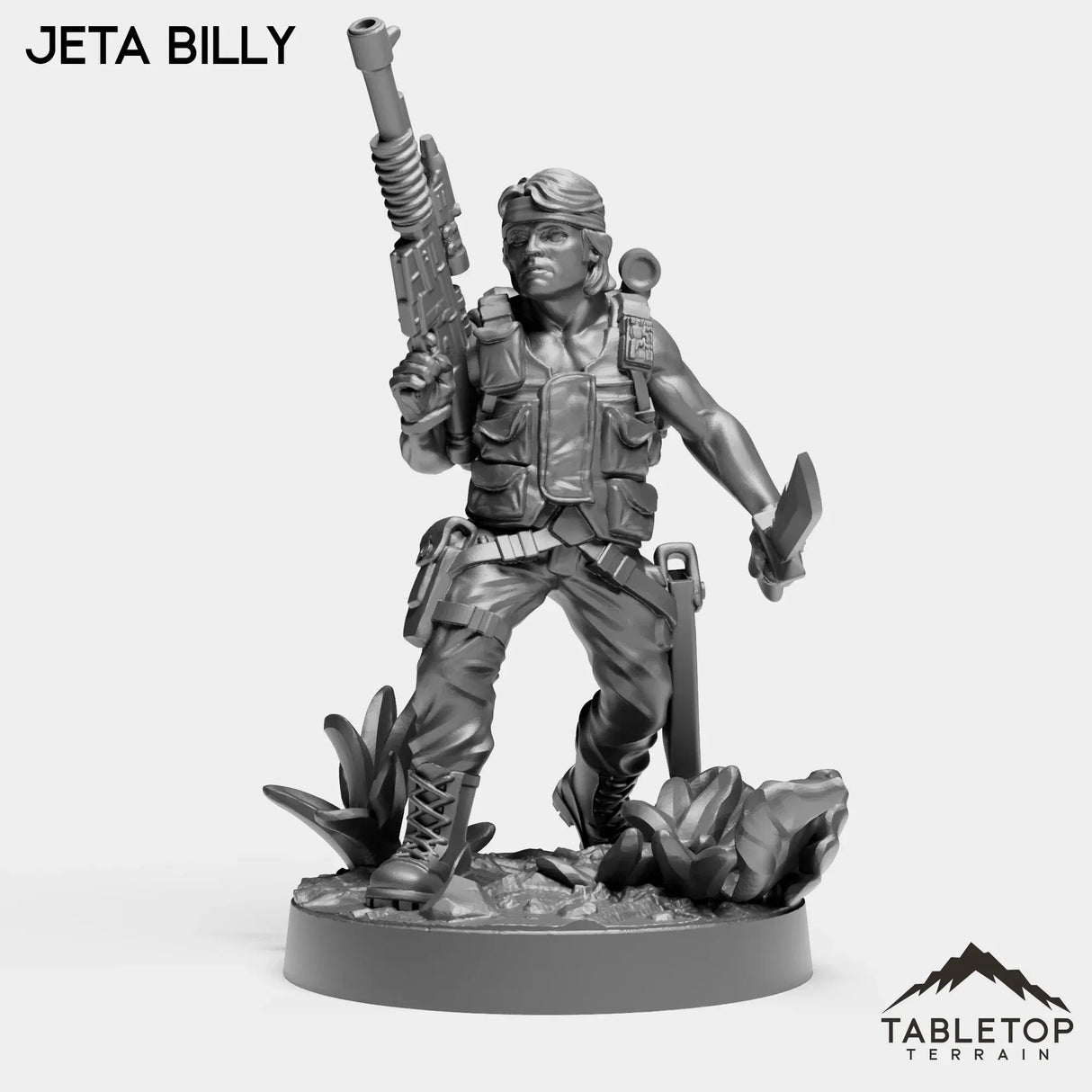 Tabletop Terrain Miniature JETA Squad