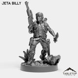 Tabletop Terrain Miniature JETA Squad