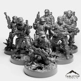 Tabletop Terrain Miniature JETA Squad