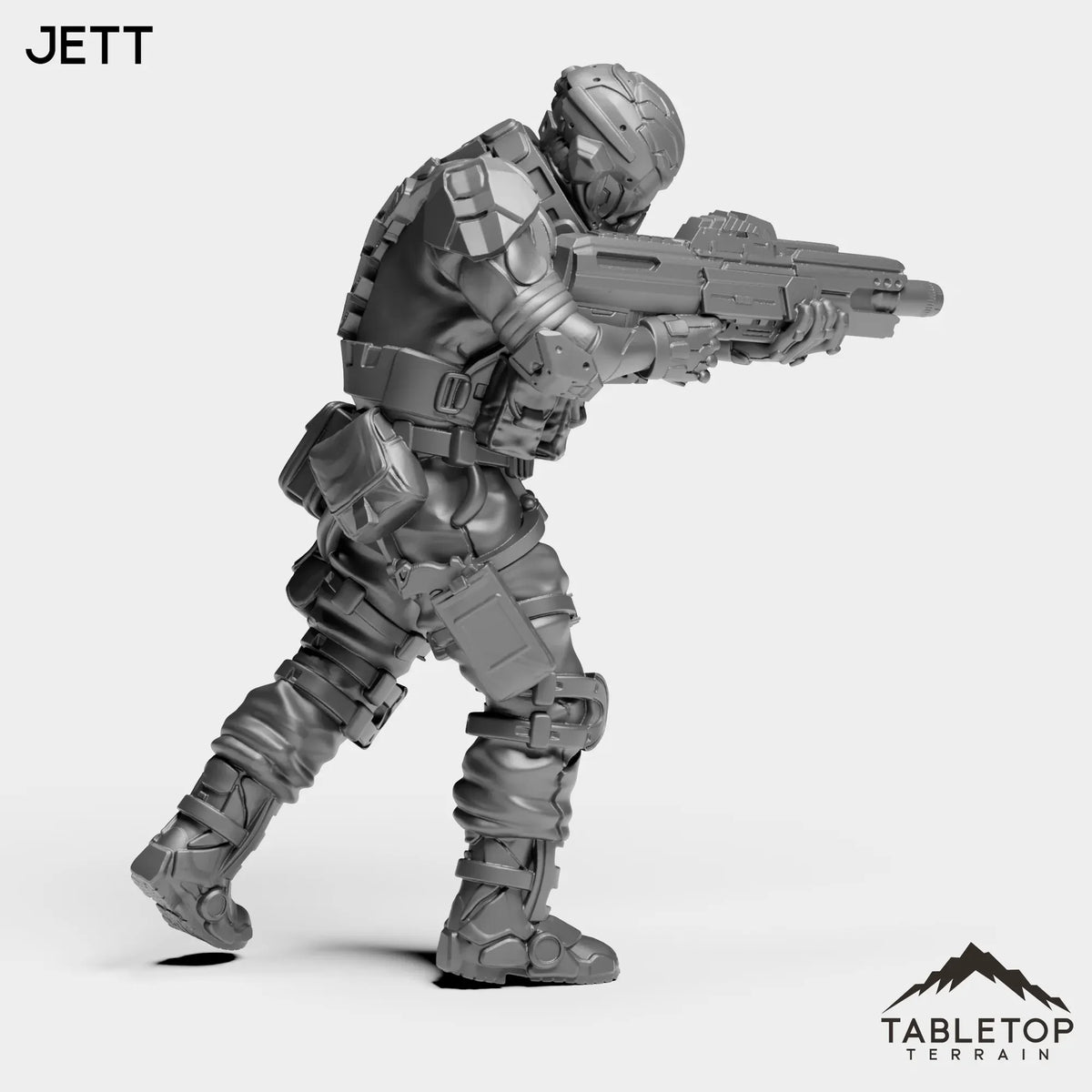 Tabletop Terrain Miniature Jett - Shock Team