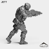 Tabletop Terrain Miniature Jett - Shock Team