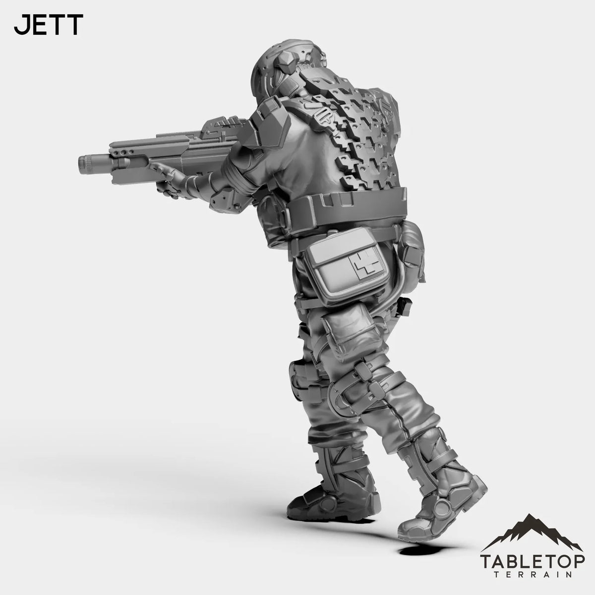 Tabletop Terrain Miniature Jett - Shock Team