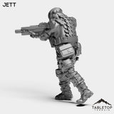 Tabletop Terrain Miniature Jett - Shock Team