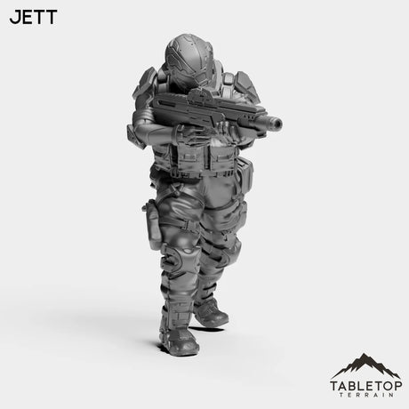 Tabletop Terrain Miniature Jett - Shock Team