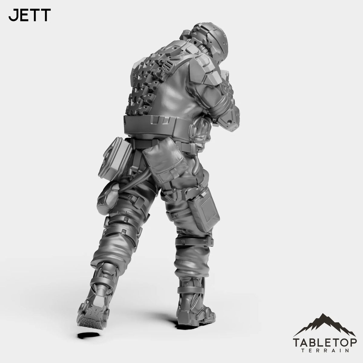 Tabletop Terrain Miniature Jett - Shock Team