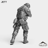 Tabletop Terrain Miniature Jett - Shock Team