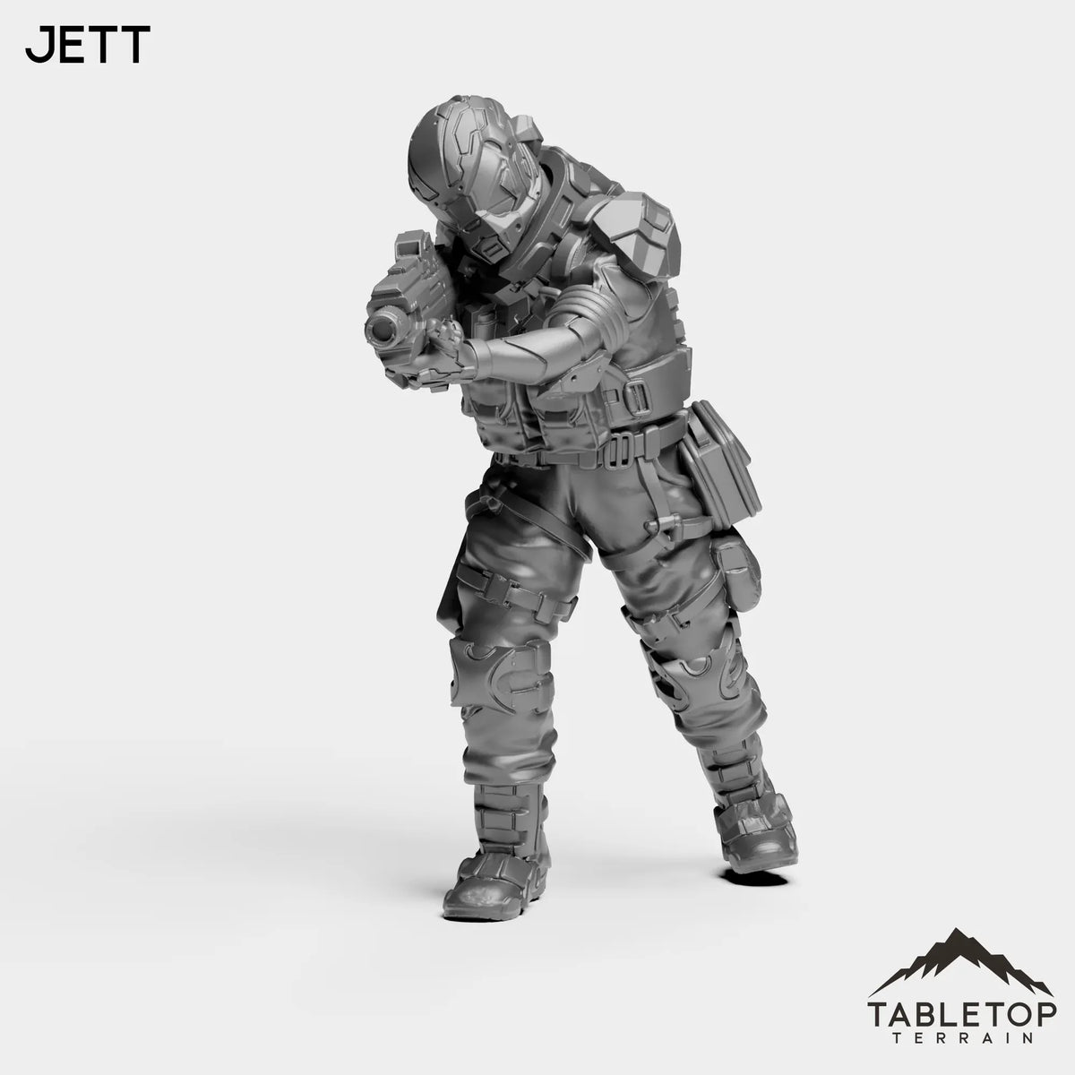 Tabletop Terrain Miniature Jett - Shock Team