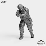Tabletop Terrain Miniature Jett - Shock Team