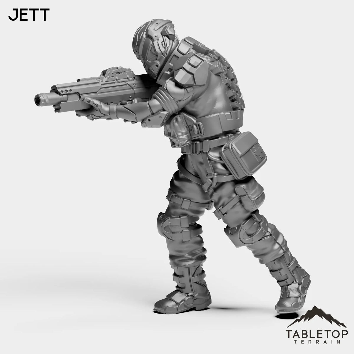 Tabletop Terrain Miniature Jett - Shock Team