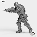 Tabletop Terrain Miniature Jett - Shock Team