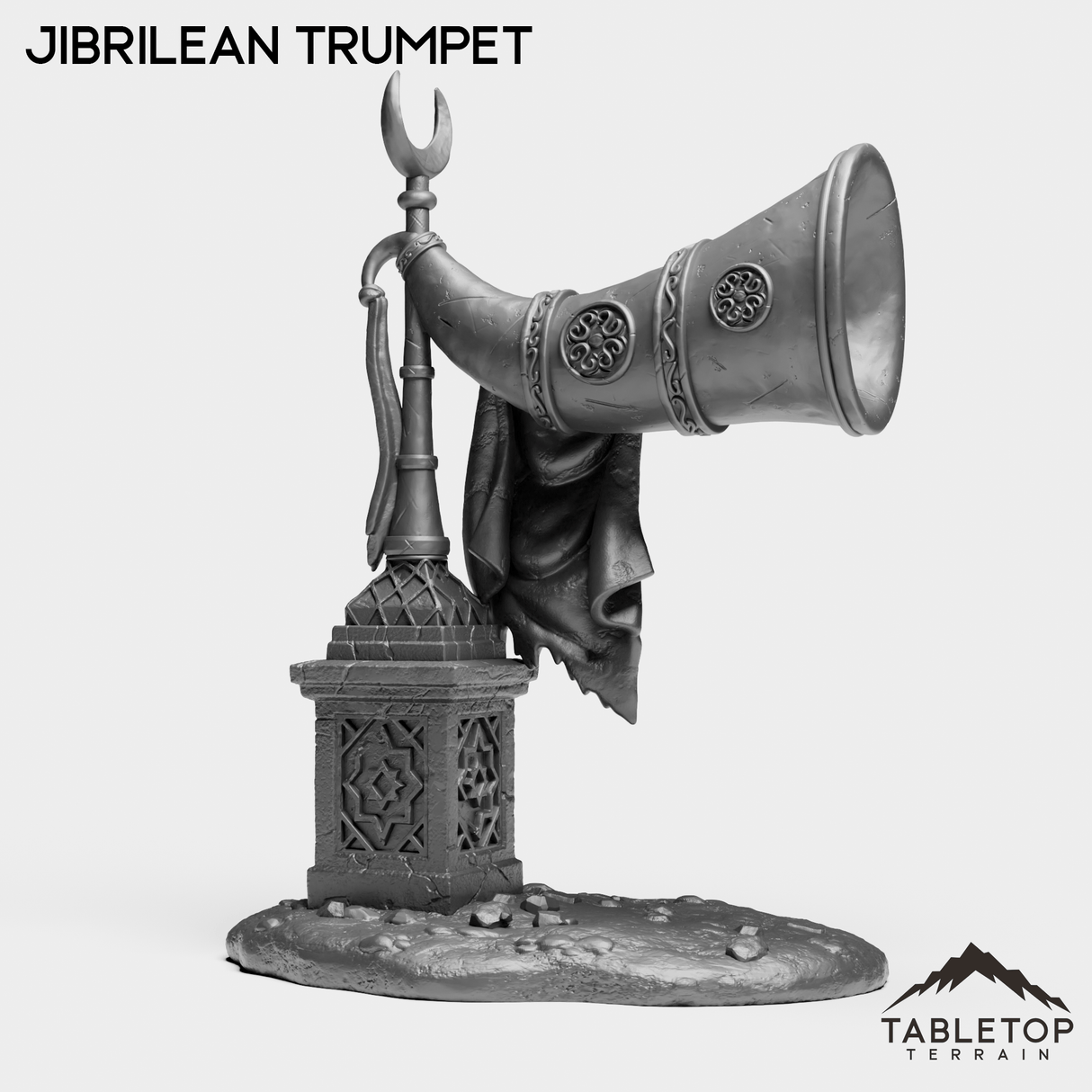 Tabletop Terrain Miniature Jibrilean Trumpet