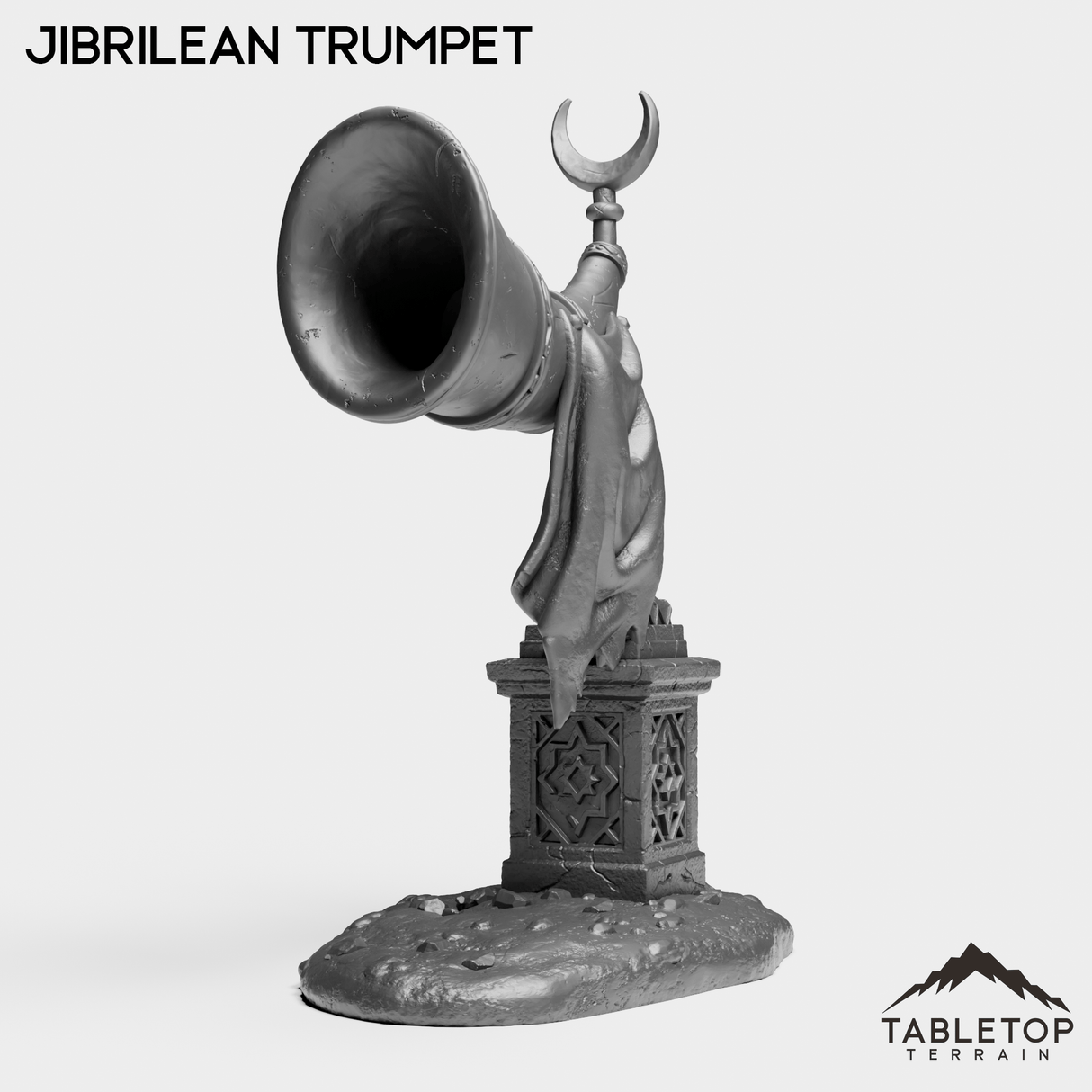 Tabletop Terrain Miniature Jibrilean Trumpet