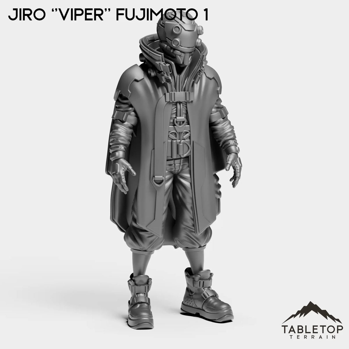 Tabletop Terrain Miniature Jiro ''Viper'' Fujimoto 1 Jiro ''Viper'' Fujimoto