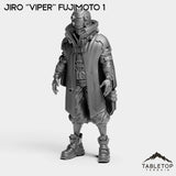 Tabletop Terrain Miniature Jiro ''Viper'' Fujimoto