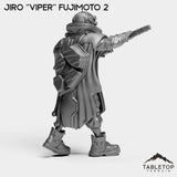Tabletop Terrain Miniature Jiro ''Viper'' Fujimoto