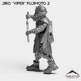 Tabletop Terrain Miniature Jiro ''Viper'' Fujimoto