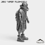 Tabletop Terrain Miniature Jiro ''Viper'' Fujimoto