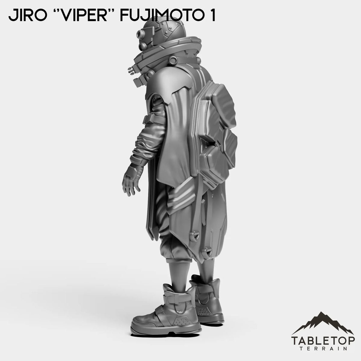 Tabletop Terrain Miniature Jiro ''Viper'' Fujimoto