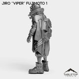 Tabletop Terrain Miniature Jiro ''Viper'' Fujimoto