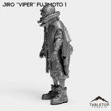 Tabletop Terrain Miniature Jiro ''Viper'' Fujimoto