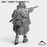 Tabletop Terrain Miniature Jiro ''Viper'' Fujimoto