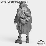 Tabletop Terrain Miniature Jiro ''Viper'' Fujimoto