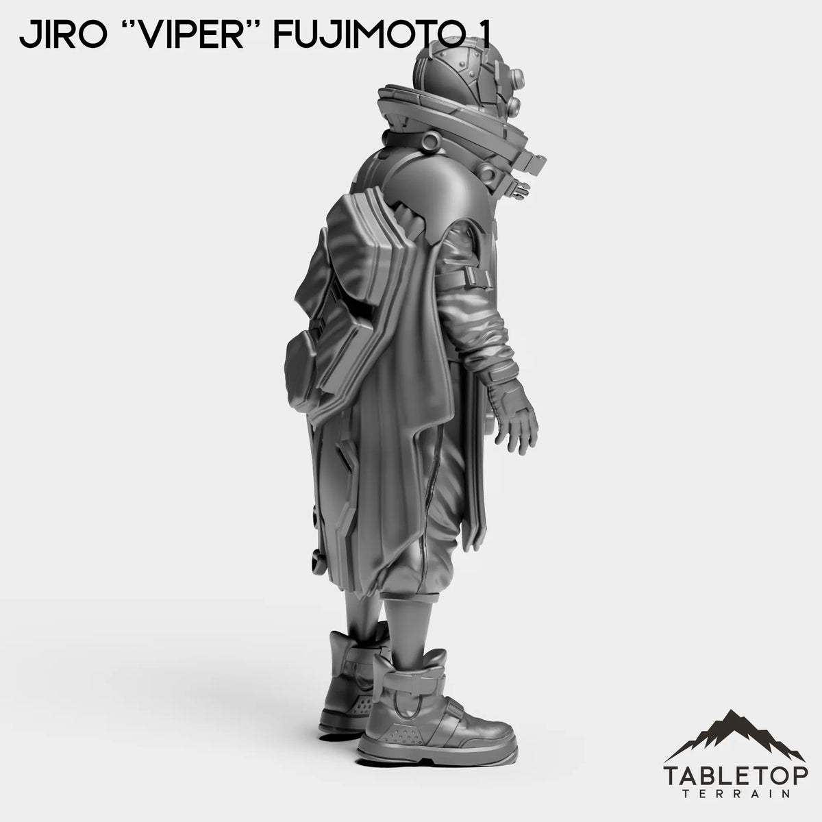 Tabletop Terrain Miniature Jiro ''Viper'' Fujimoto