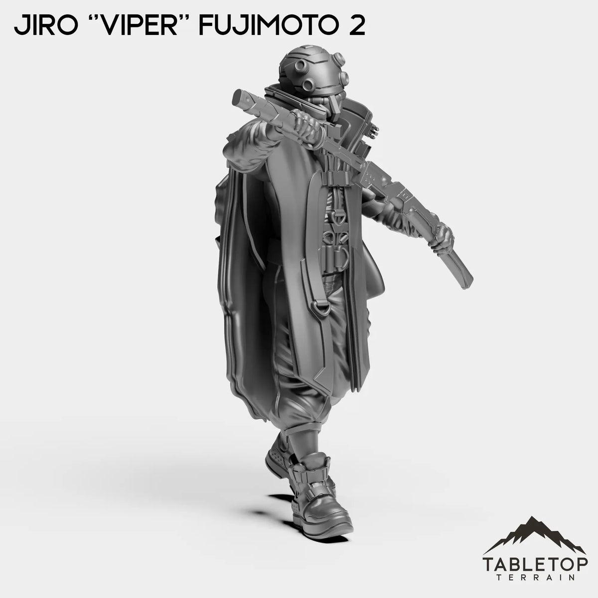 Tabletop Terrain Miniature Jiro ''Viper'' Fujimoto