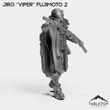 Tabletop Terrain Miniature Jiro ''Viper'' Fujimoto