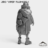 Tabletop Terrain Miniature Jiro ''Viper'' Fujimoto