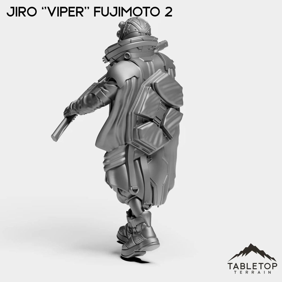 Tabletop Terrain Miniature Jiro ''Viper'' Fujimoto