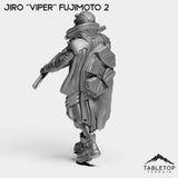 Tabletop Terrain Miniature Jiro ''Viper'' Fujimoto