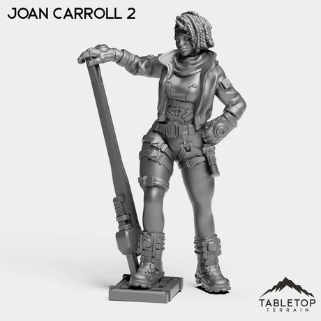 Tabletop Terrain Miniature Joan Carroll 2 Joan Carroll - Route Raiders