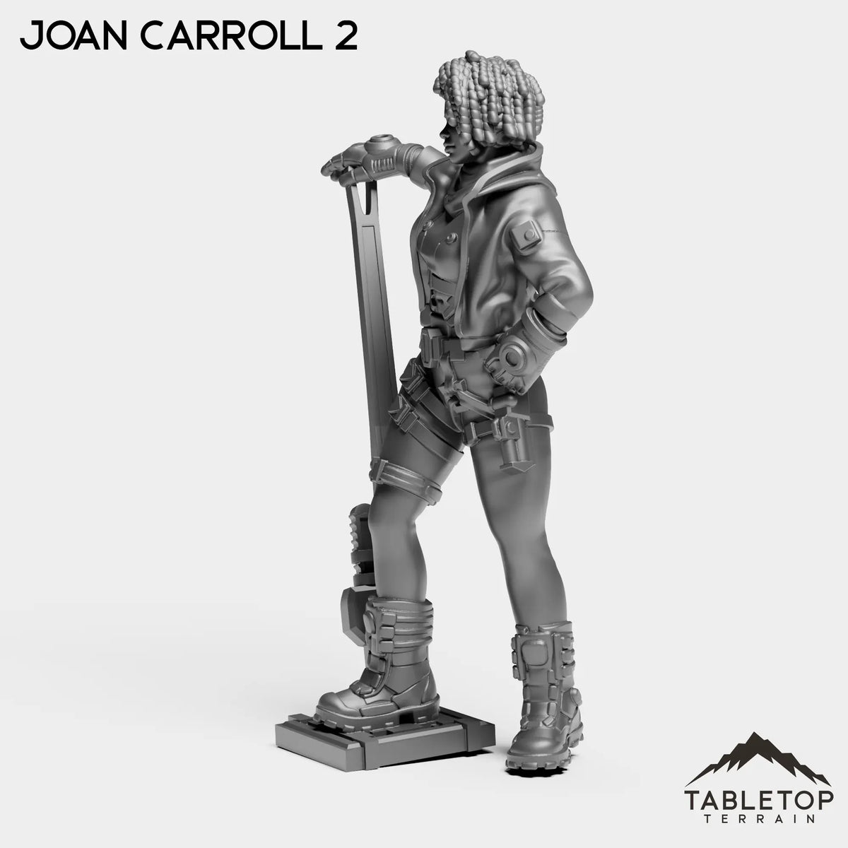 Tabletop Terrain Miniature Joan Carroll - Route Raiders