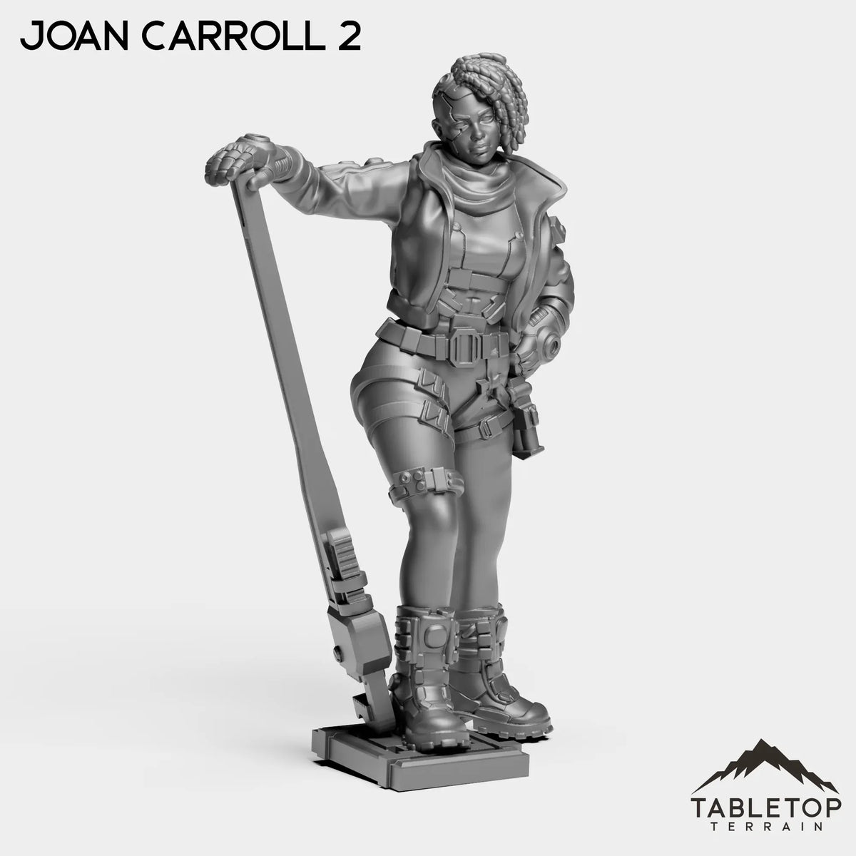 Tabletop Terrain Miniature Joan Carroll - Route Raiders