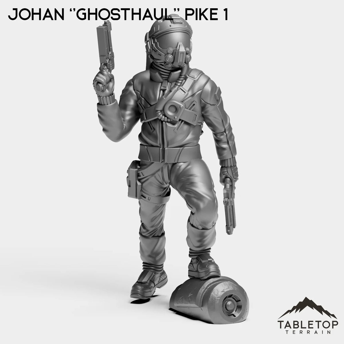 Tabletop Terrain Miniature Johan ''Ghosthaul'' Pike 1 Ghosthaul - Ash Nomads