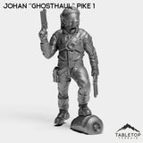 Tabletop Terrain Miniature Johan ''Ghosthaul'' Pike 1 Ghosthaul - Ash Nomads