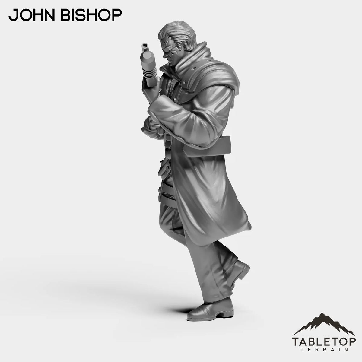 Tabletop Terrain Miniature John Bishop - Raid44