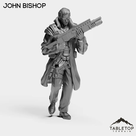 Tabletop Terrain Miniature John Bishop - Raid44