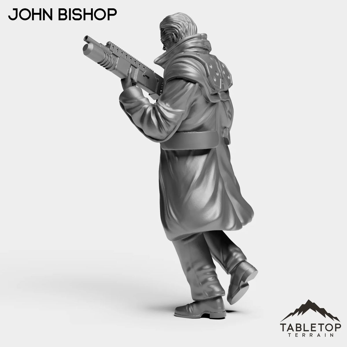 Tabletop Terrain Miniature John Bishop - Raid44