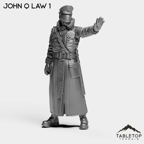 Tabletop Terrain Miniature John Q Law 1 John Q Law - CEO