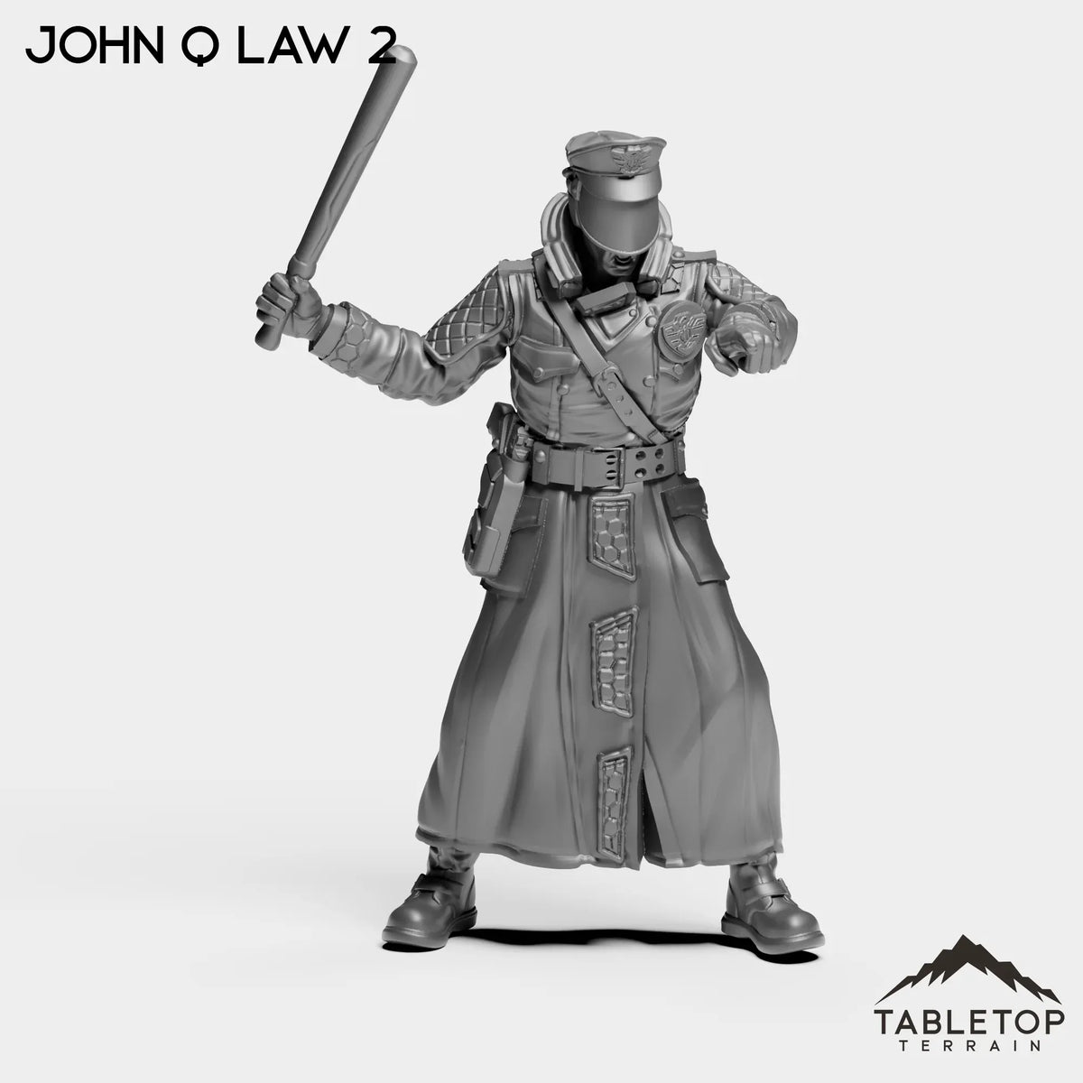 Tabletop Terrain Miniature John Q Law 2 John Q Law - CEO