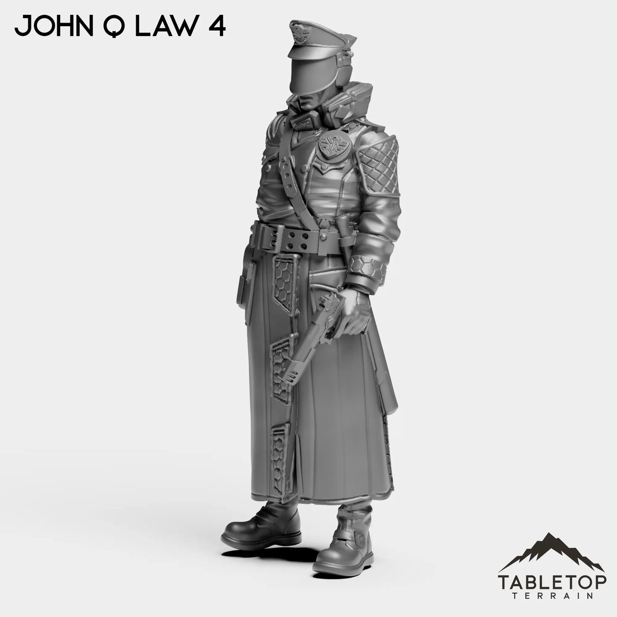 Tabletop Terrain Miniature John Q Law 4 John Q Law - CEO