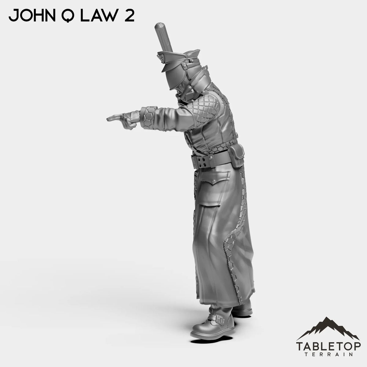 Tabletop Terrain Miniature John Q Law - CEO