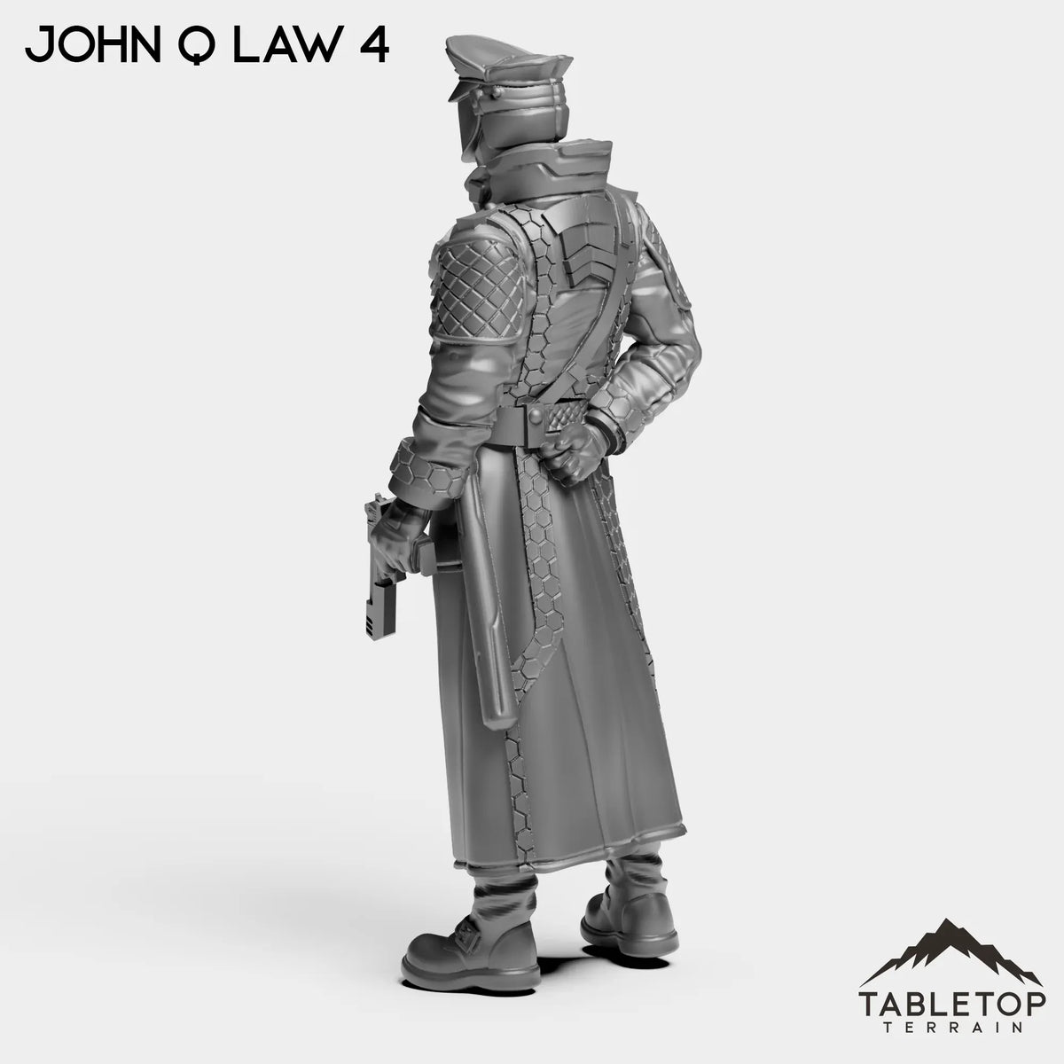 Tabletop Terrain Miniature John Q Law - CEO