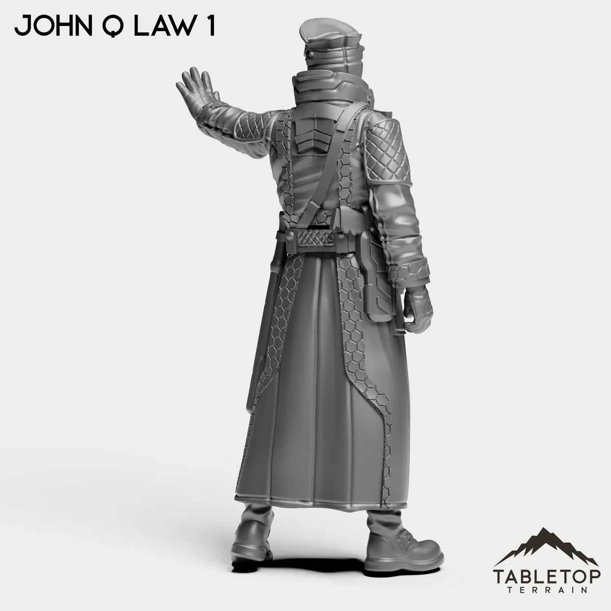 Tabletop Terrain Miniature John Q Law - CEO