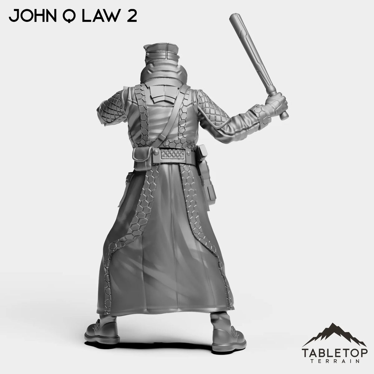 Tabletop Terrain Miniature John Q Law - CEO