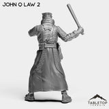 Tabletop Terrain Miniature John Q Law - CEO