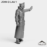 Tabletop Terrain Miniature John Q Law - CEO