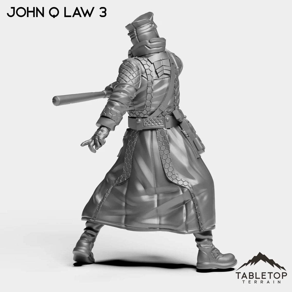 Tabletop Terrain Miniature John Q Law - CEO